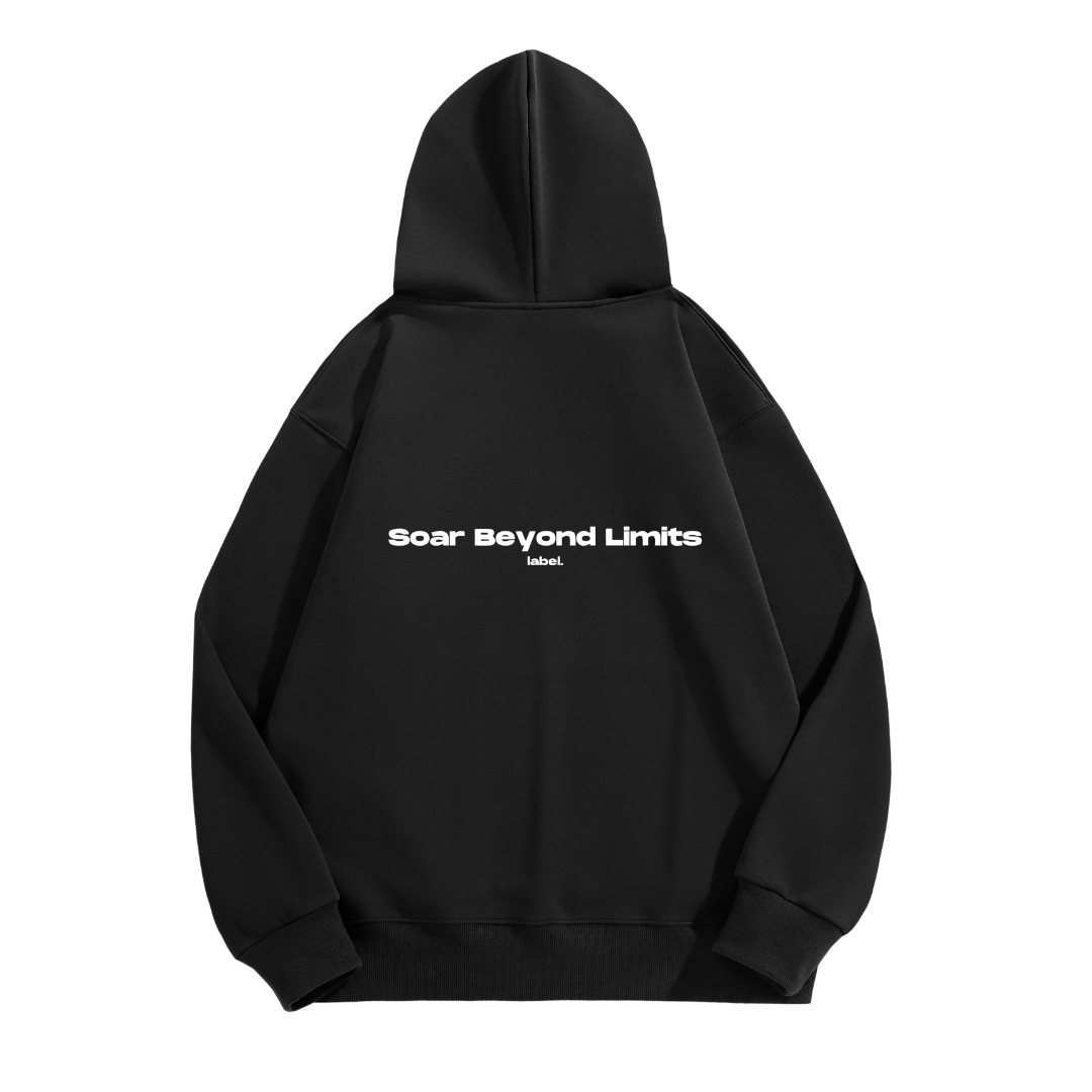 Classic black hoodie clearance